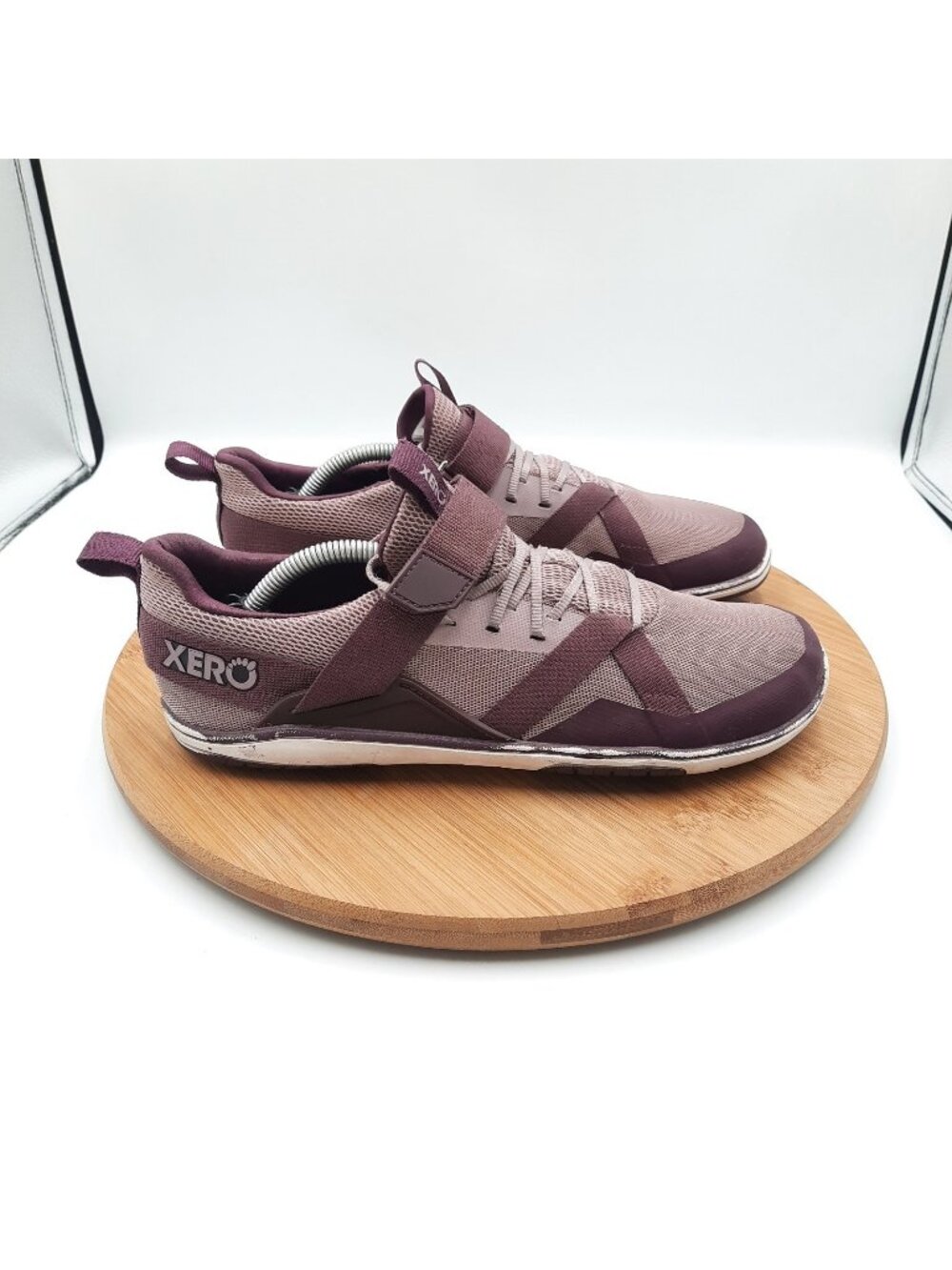 Xero Forza Trainer Womens 8 Shoes Purple Zero Drop Barefoot Athletic Sneakers